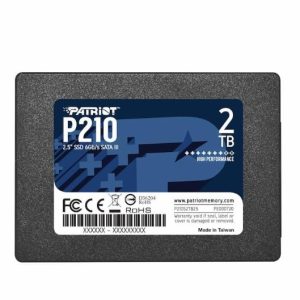 Ổ Cứng SSD 2TB Patriot P210 SATA 3 2.5 inch - P210S2TB25