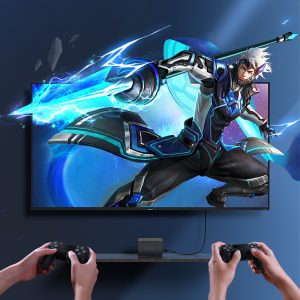 Alternative view of Cáp HDMI 2.0 Baseus – 4K@60Hz, HDR, 3D, tốc độ 18Gbps, 32 kênh âm thanh, hỗ trợ tỉ lệ 21:9, truyền siêu nét (Baseus high definition Series HDMI To HDMI Adapter Cable 1m Black)